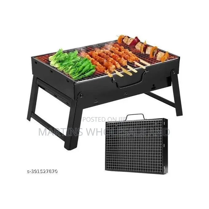 Portable, Foldable Charcoal Grill