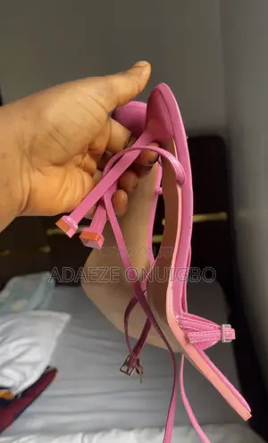 Zara Pink Sandal Heel