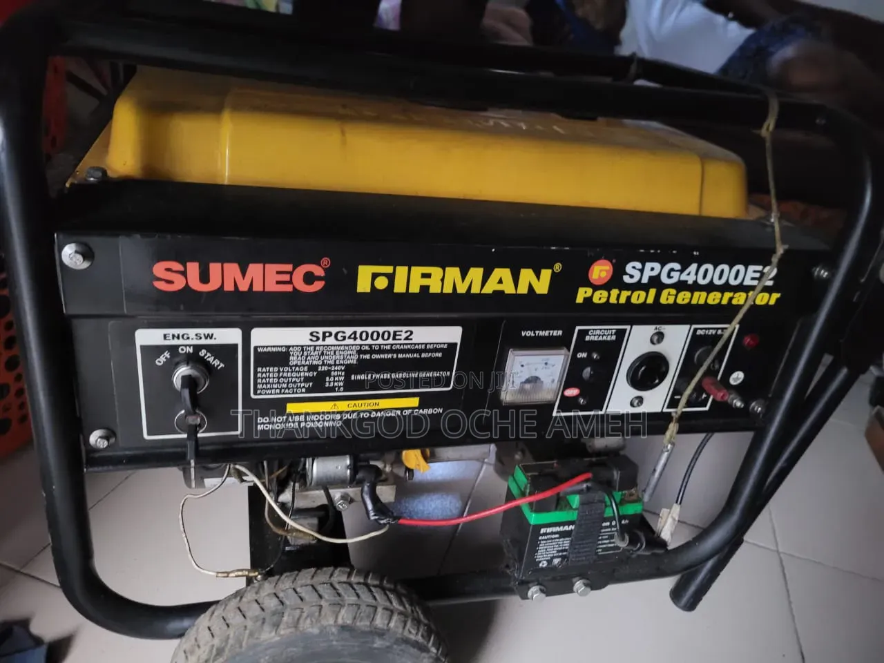 Used Sumec Fireman Generator