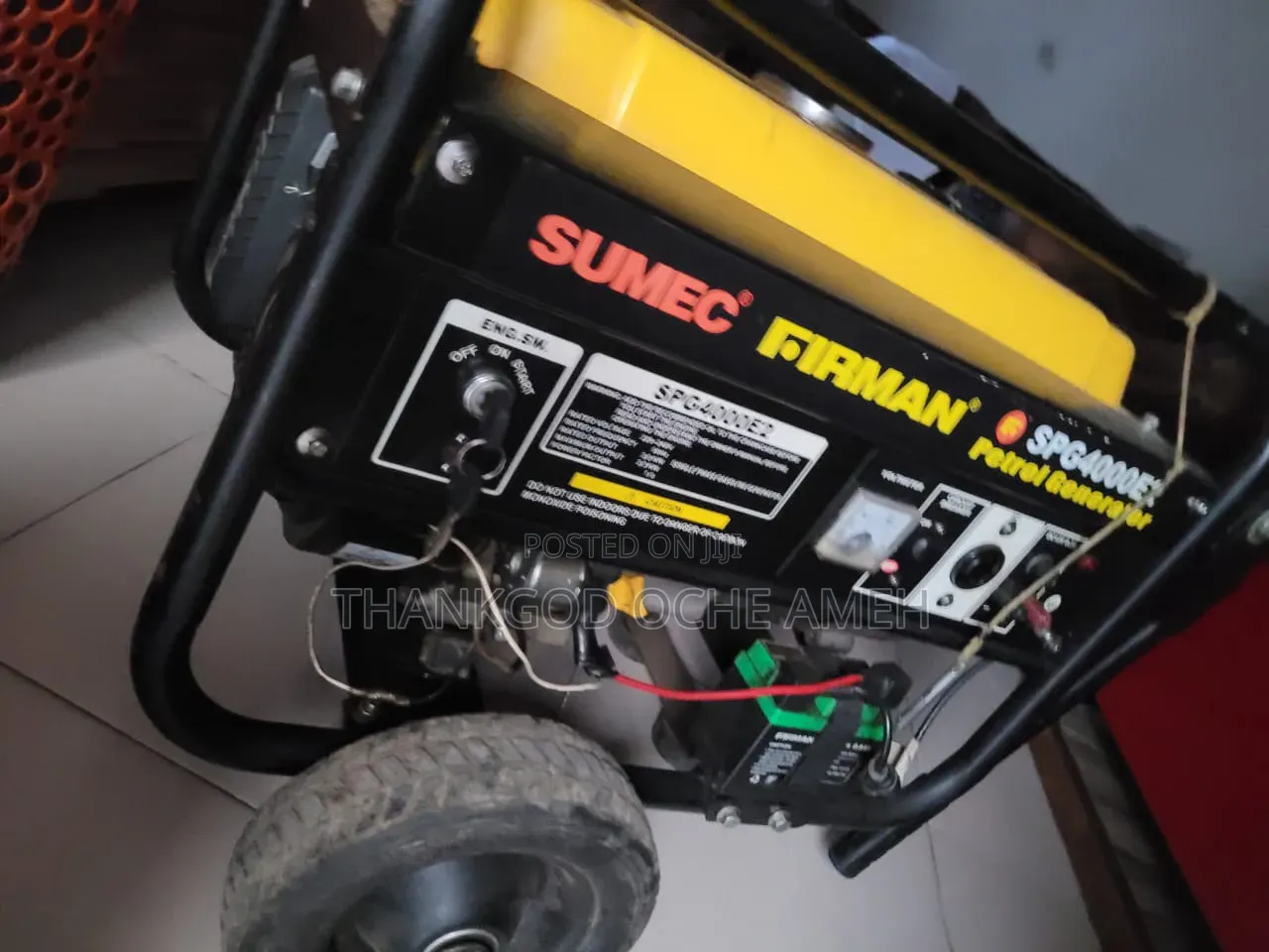 Used Sumec Fireman Generator