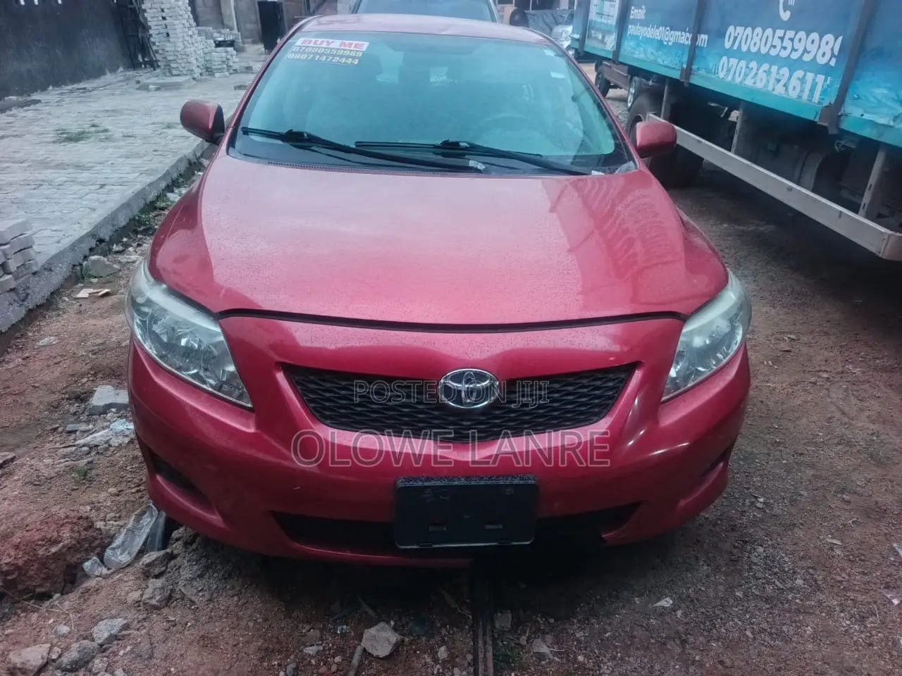Toyota Corolla 2009 Red