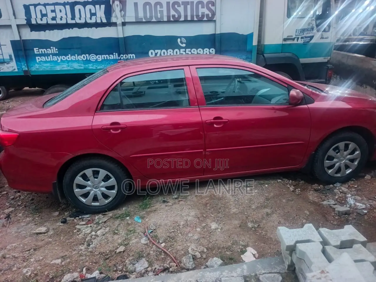 Toyota Corolla 2009 Red