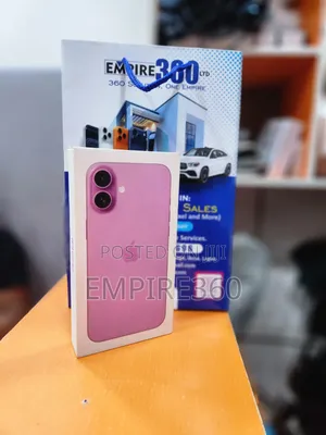 New Apple iPhone 16 Plus 256 GB Pink