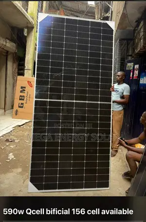 Qcell Solar Mono Panel Bifacial 590w 156cells