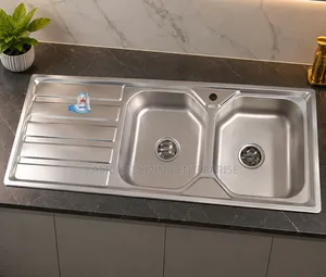 Premium Double-Bowl Stainless Steel Kitchen Sink