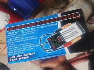 200 Amp Digital Battery Load Tester Suitable for 6V, 12V, and 24V L