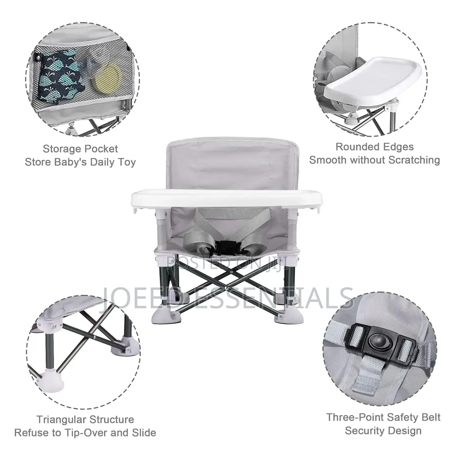 Multifunction Baby Folding Dining Chair