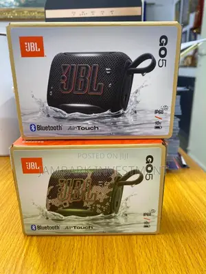 JBL GO 5, Ultra‐Portable Bluetooth Speaker, Waterproof, Black
