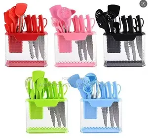 22-Piece Kitchen Knife Set