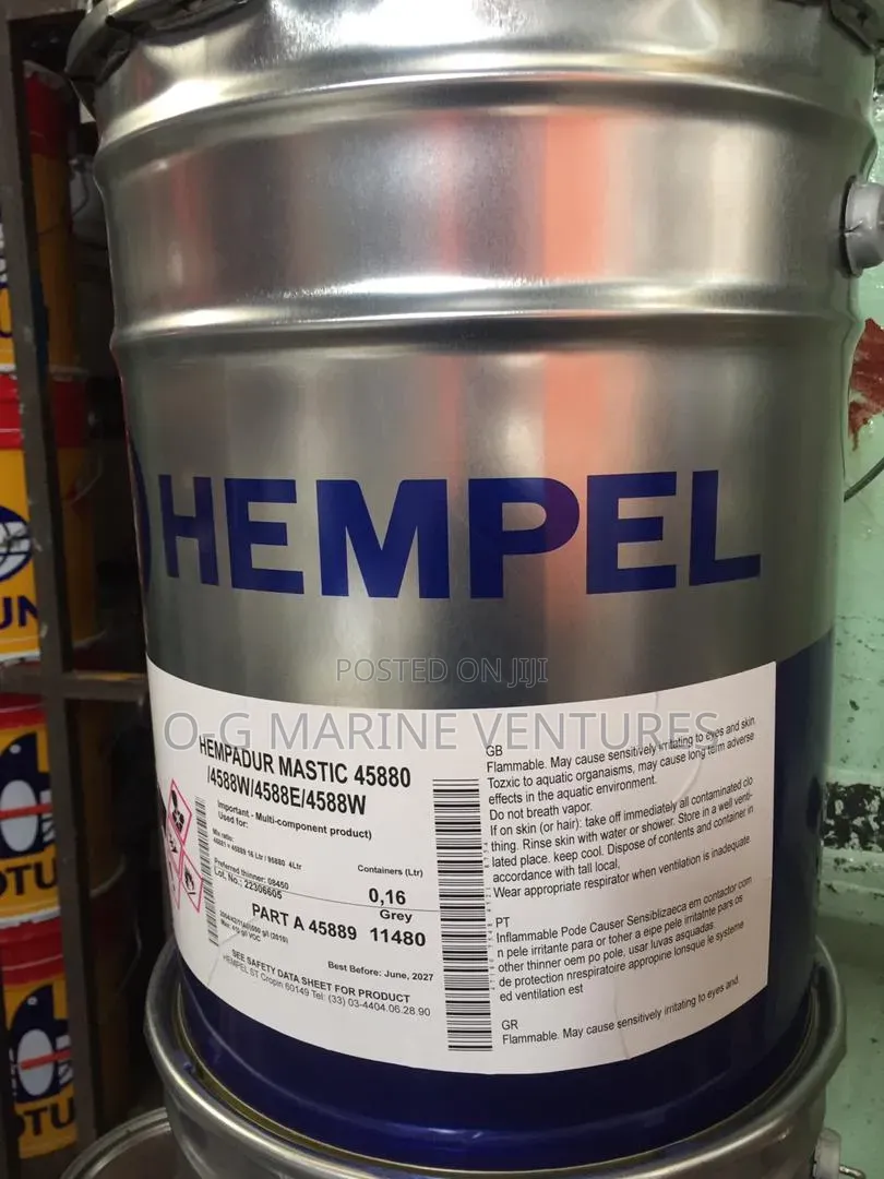 Hempel Polyurethane Topcoat.
