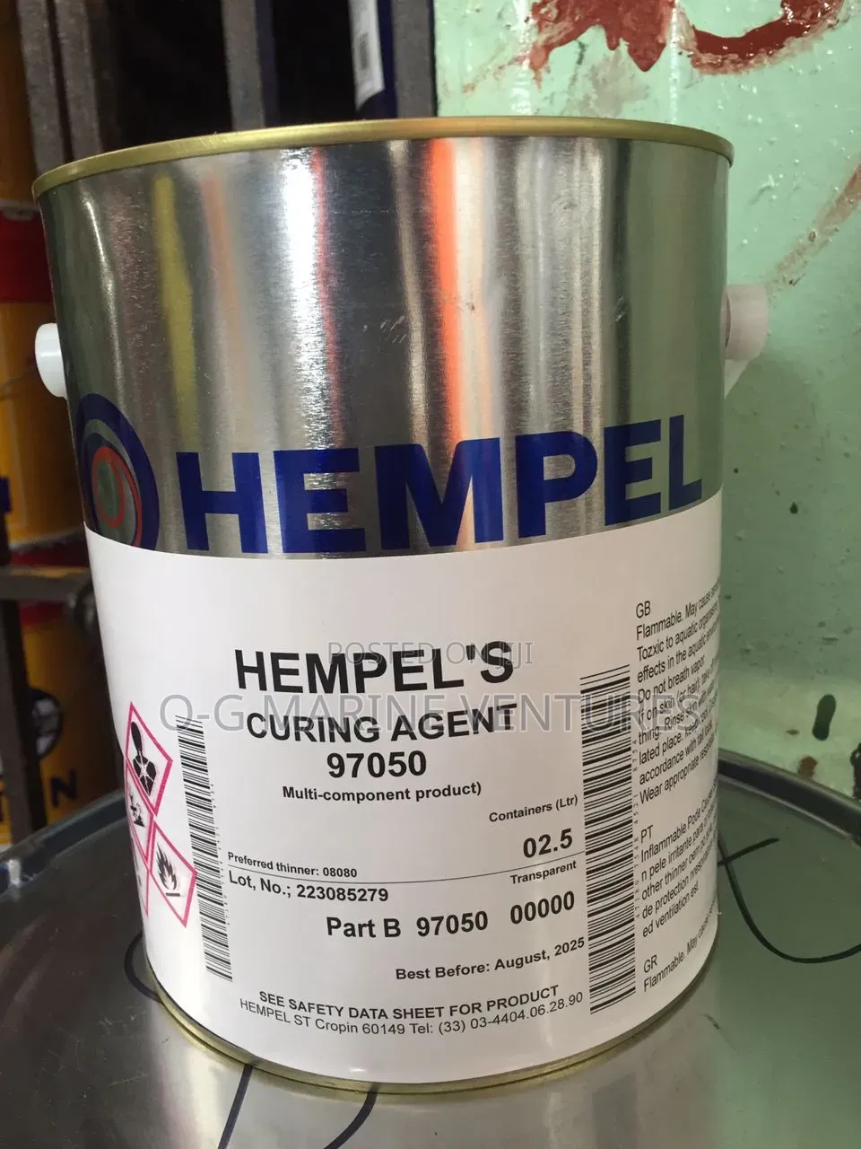 Hempel Polyurethane Topcoat.