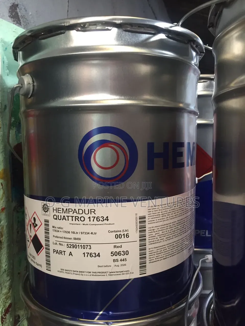 Hempel Polyurethane Topcoat.