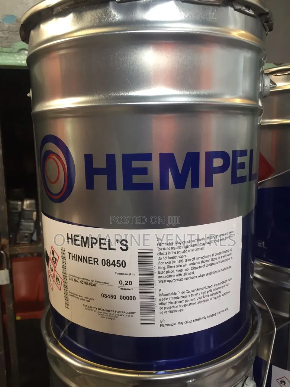 Hempel Polyurethane Topcoat.