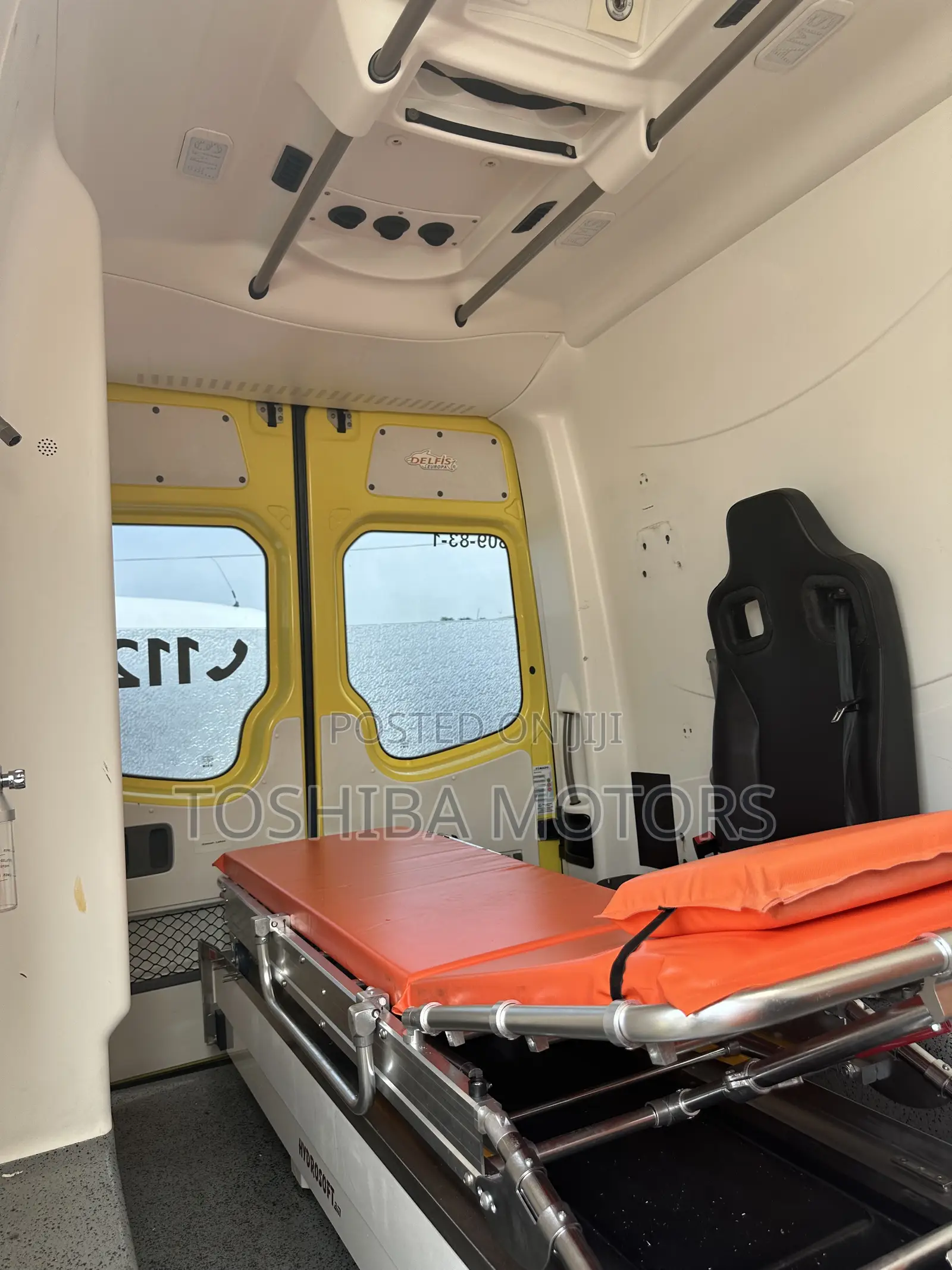 Mercedes-Benz Sprinter 2017 Yellow