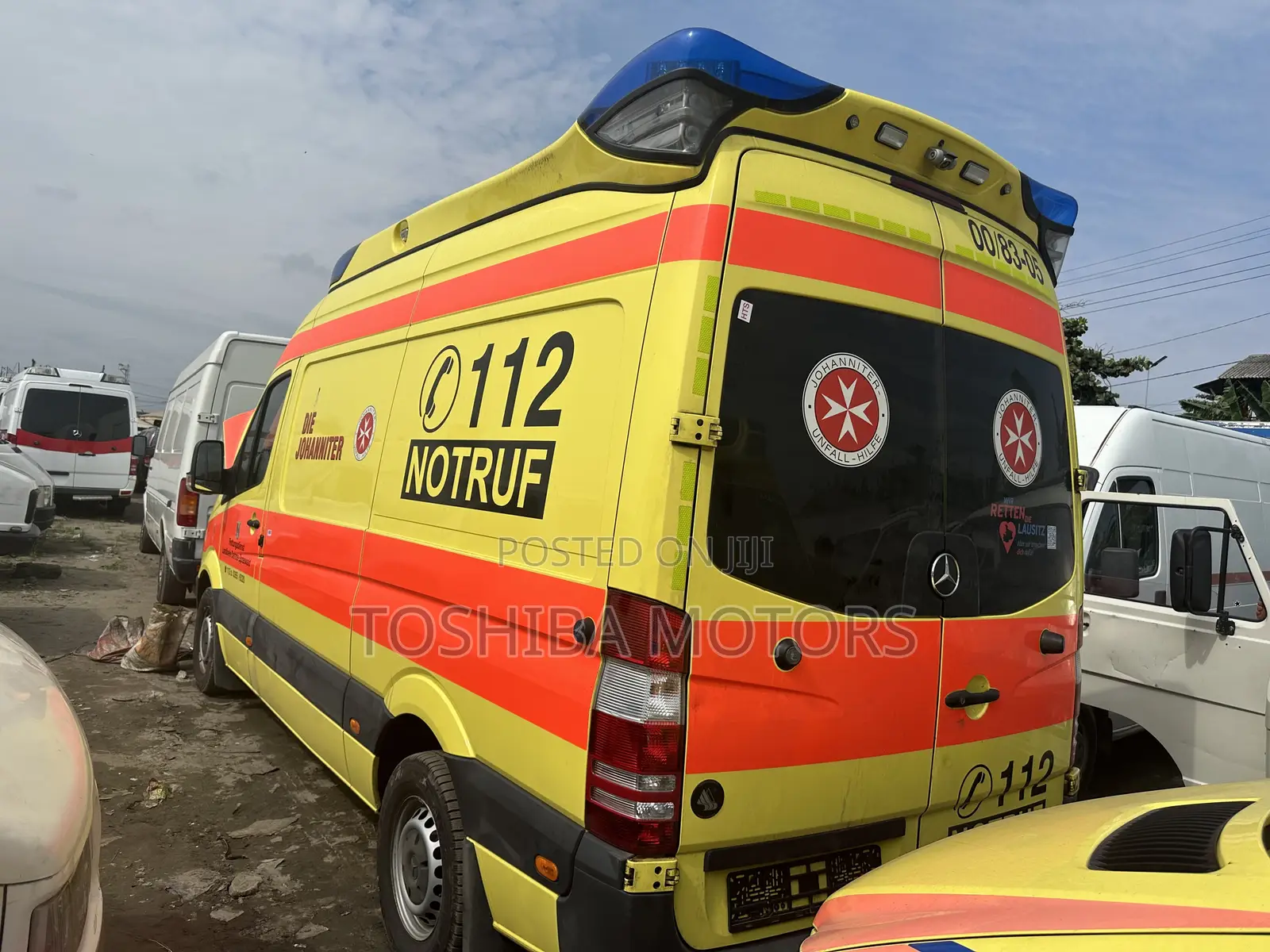 Mercedes-Benz Sprinter 2017 Yellow