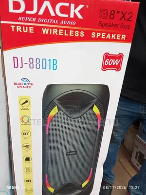 DJack Bluetooth Rechargeable Public Address System+ Microphone (60w)
