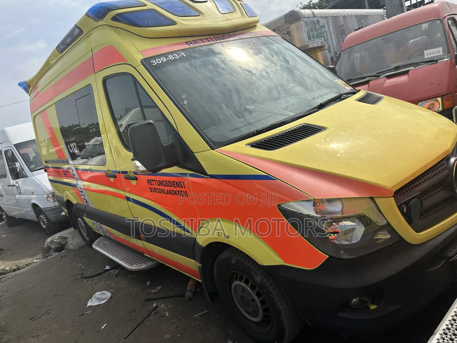 Mercedes-Benz Sprinter 2018 Orange