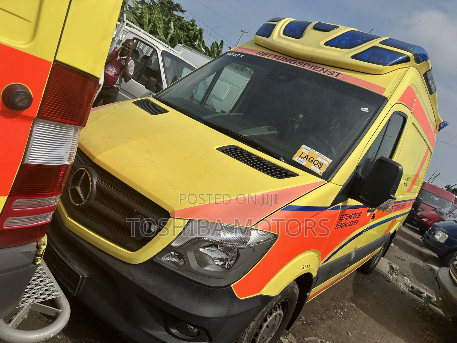 Mercedes-Benz Sprinter 2018 Orange