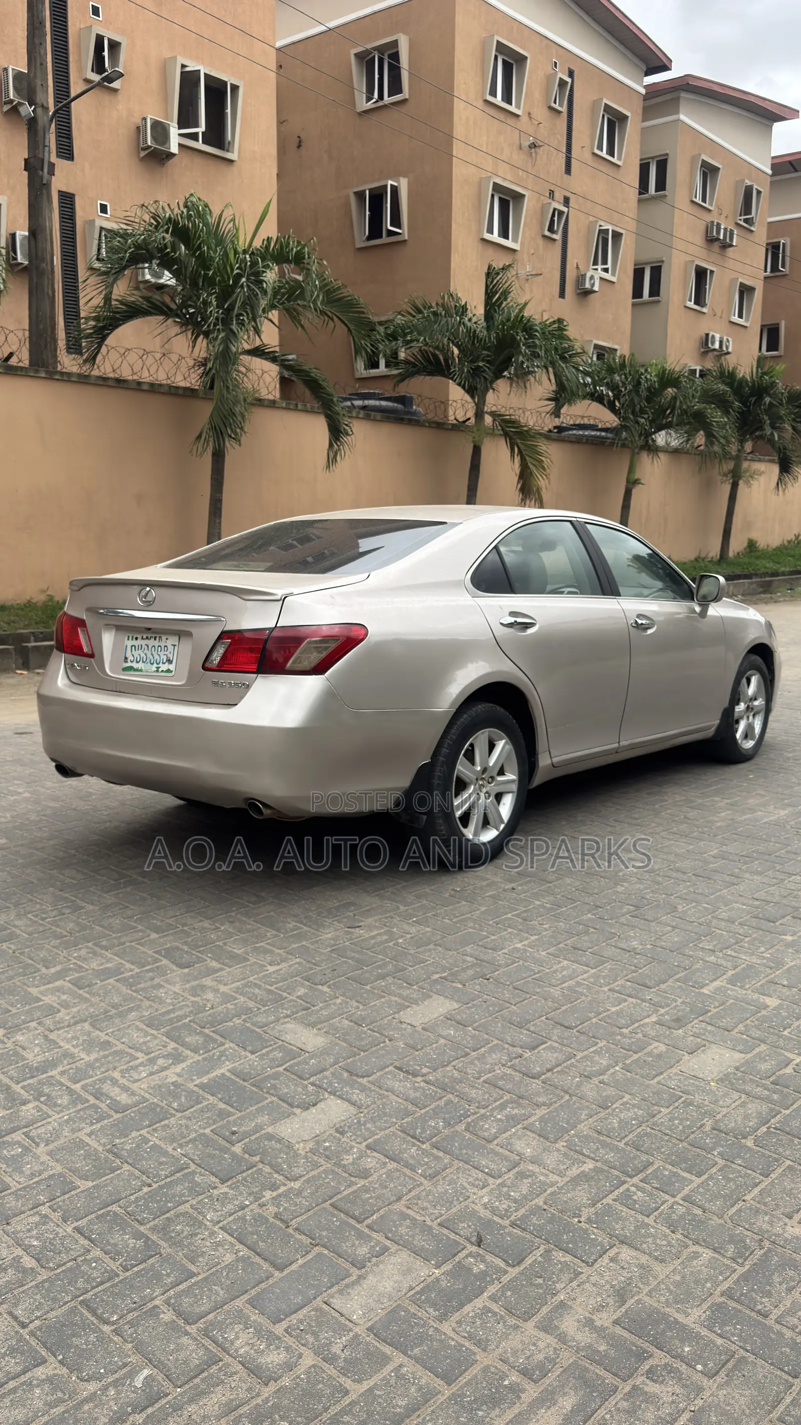 Lexus ES 350 2008 Gold