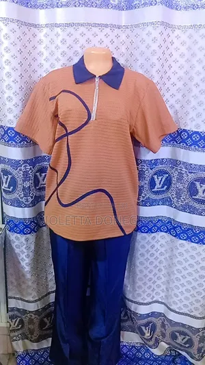 Signature Design Zip Polo and 2 Pieces