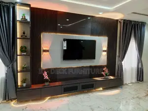 TVS70 Wall Cladding + TV Console