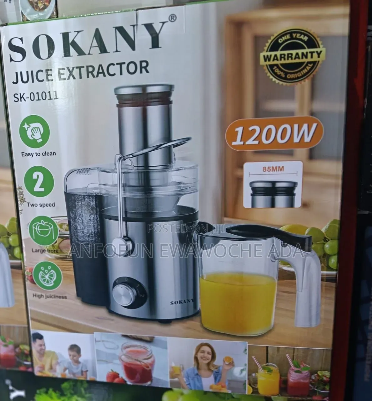 Sokany Juice Extractor