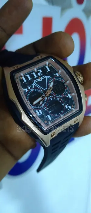 Matturi Decoster Dual-Display Chronograph Wristwatch