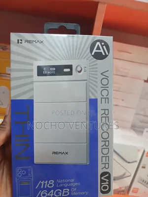 Remax V10 AI Voice Recorder and Translator