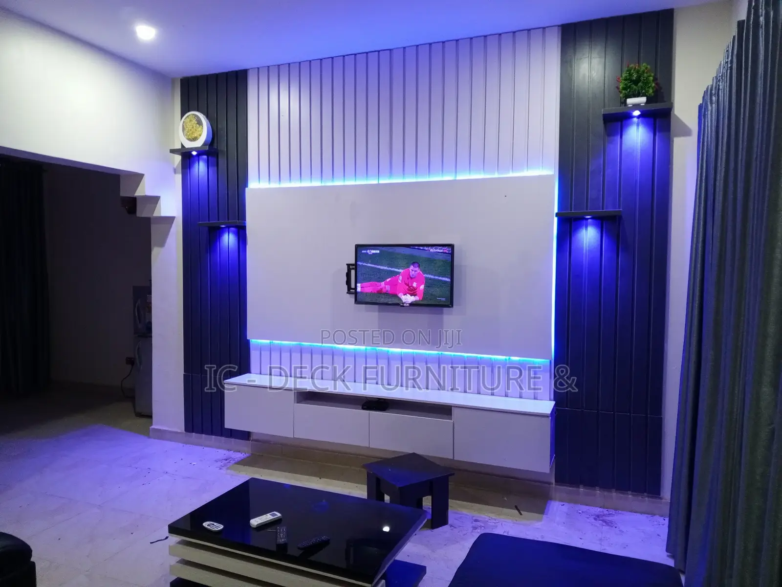 TVS56 Wall Cladding + TV Console Service