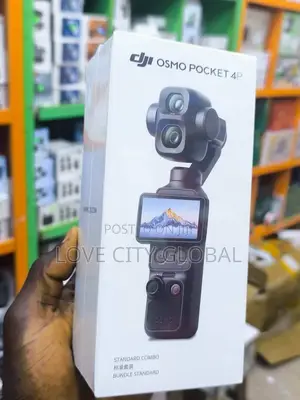 DJI Osmo Pocket 4P Standard Version 3Axis Gimbal Camera AI Tracking