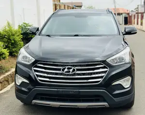 Hyundai Santa Fe Limited 4dr SUV AWD (3.3L 6cyl 6A) 2015 Black