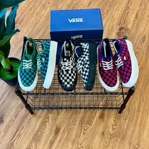 Original Vans Premium Authentic 44 Engineered Kint Punk Check Sneaker