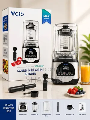 Vaib Sound Insulation Blender VBB-225F 2L
