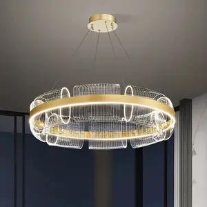 Luxury Led Crown Ring Chandelier – For Living Room, Hotels, Bedroom