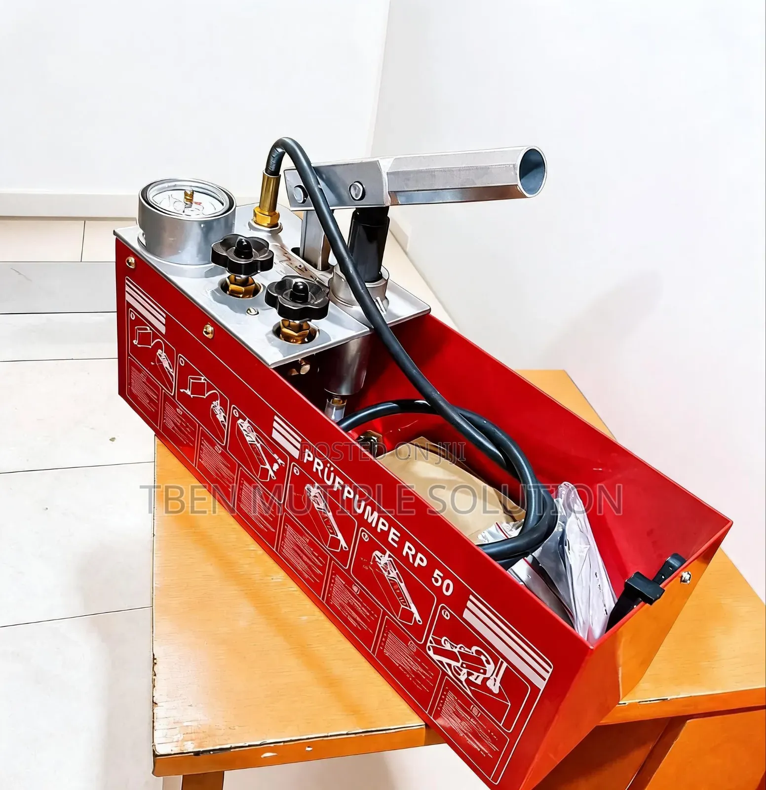 Manual Hydrostatic Testing Pump