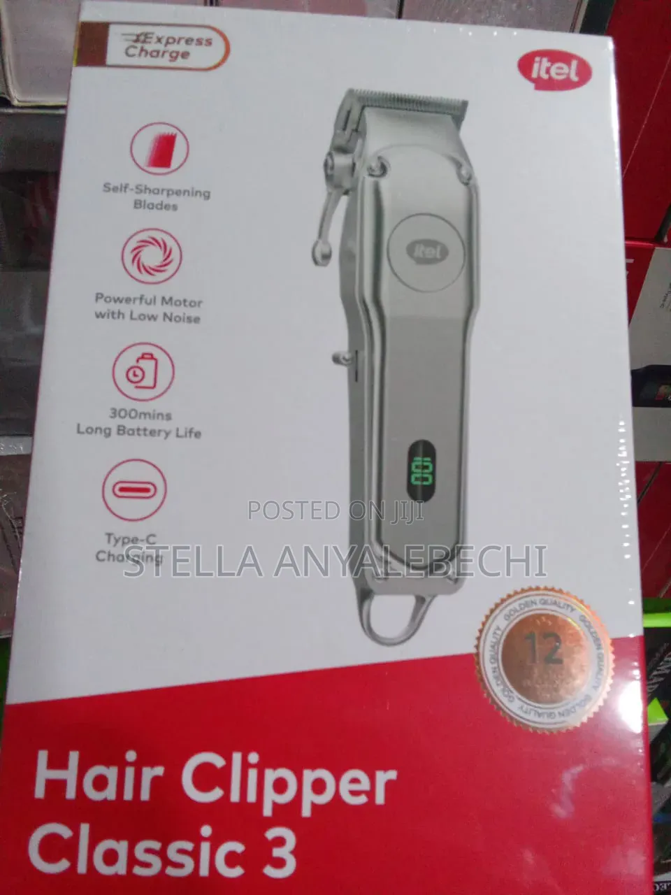 Itel Professional Electric Hair Clipper