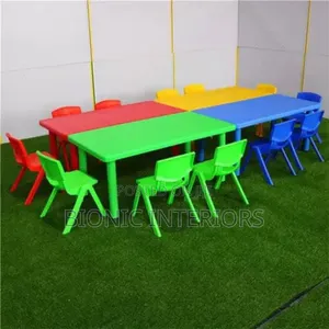 Plastic Table and Chairs for Kids