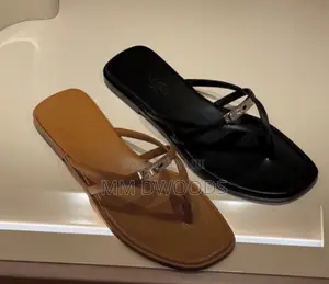 Flat Hermes Slippers