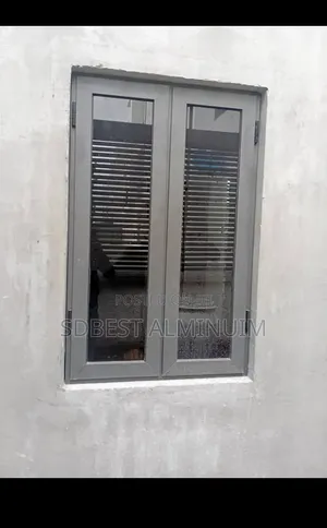 Aluminum EBM Window and Glass