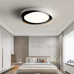 Modern Round LED Ceiling Light - Luxury Bedroom Living Room Light