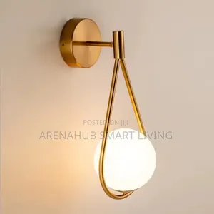 Modern Glass Ball Wall Light Luxury Goly