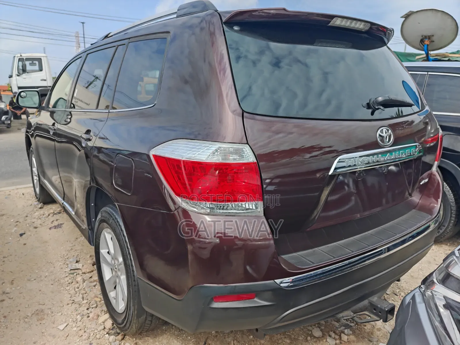 Toyota Highlander 2013 Maroon