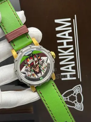 Quality Automatic Hankham Genuine Leather Wristwatch