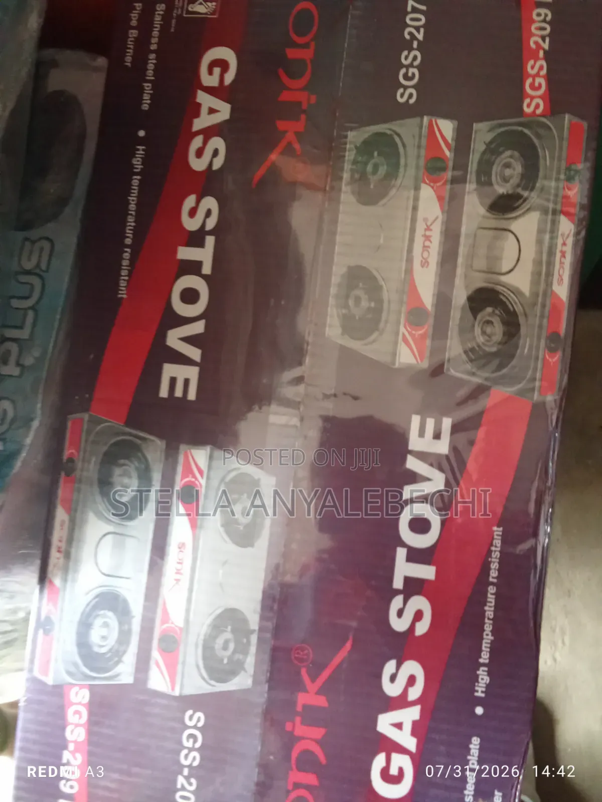 2 Burner Gas Cooker