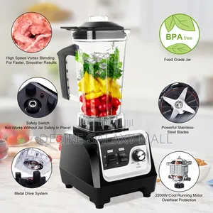 Gmat 2L Double Cup High Performance Commercial Blender-3000w