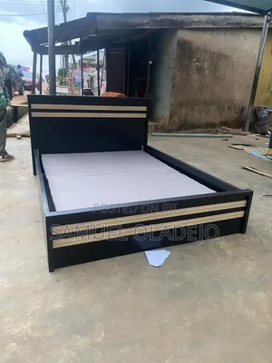 TV Stand and Bed Frame With Wardrobe