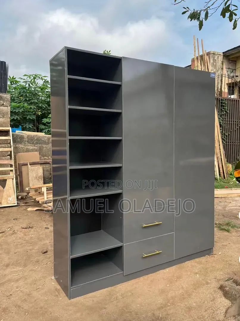 TV Stand and Bed Frame With Wardrobe