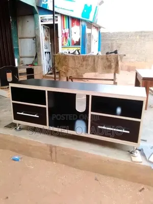 TV Stand and Bed Frame With Wardrobe