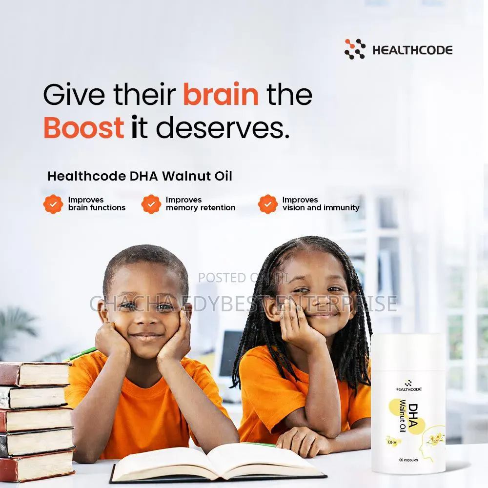 Healthcode Dha Walnut Oil Capsules
