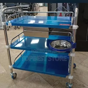 Dressing Trolley 3 Step With Drawer